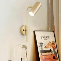 Lámpara De Pared Rotativa Para Dormitorio Material Hierro Y Plástico E27 Bombilla LED Luz De Lectura Con Interruptor Moderna - details 2