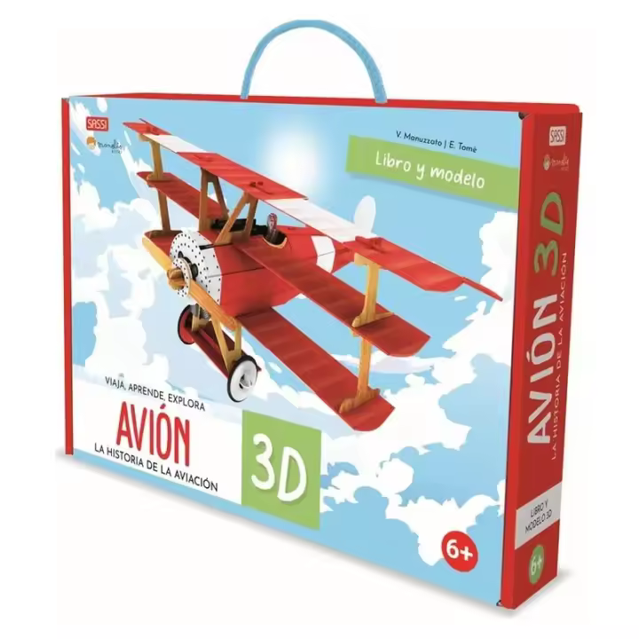 Construye el Avión 3D Juego de Construcción 97623 MANOLITO - 1