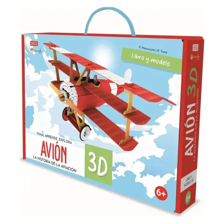 Construye el Avión 3D Juego de Construcción 97623 MANOLITO - 1