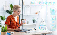 Repetidor WiFi 2026 Nuevo, Amplificador de Señal del Extensor WiFi Doméstico, Amplificador WiFi y Amplificador de Señal, hasta 8.470 Pies Cuadrados, Repetidor con Puerto Ethernet y Punto de Acceso, 2.4 GHz - details 0