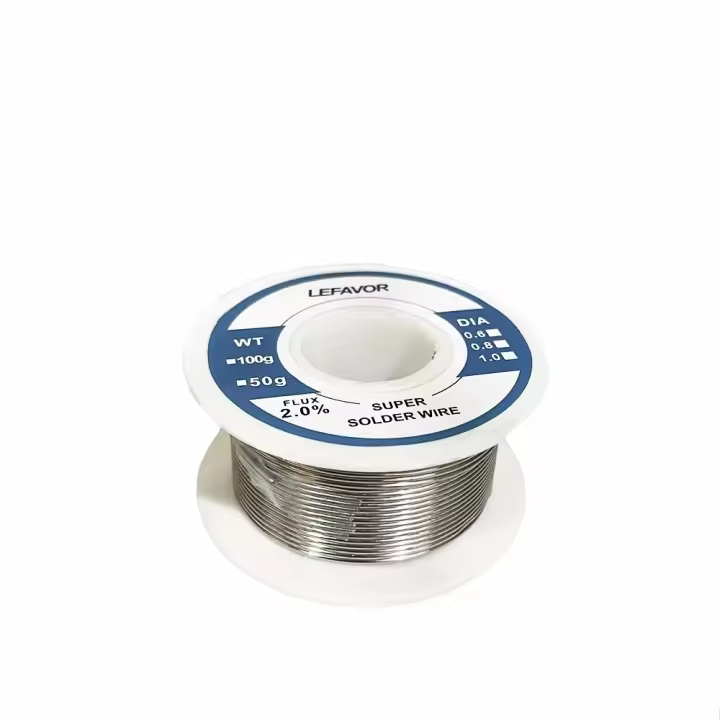 Hilo De Soldadura Eléctrico Con Núcleo De Resina Diametro 0.8mm Hilo De Cobre Para Soldadura Multipropósito Accesorios Domésticos - 1