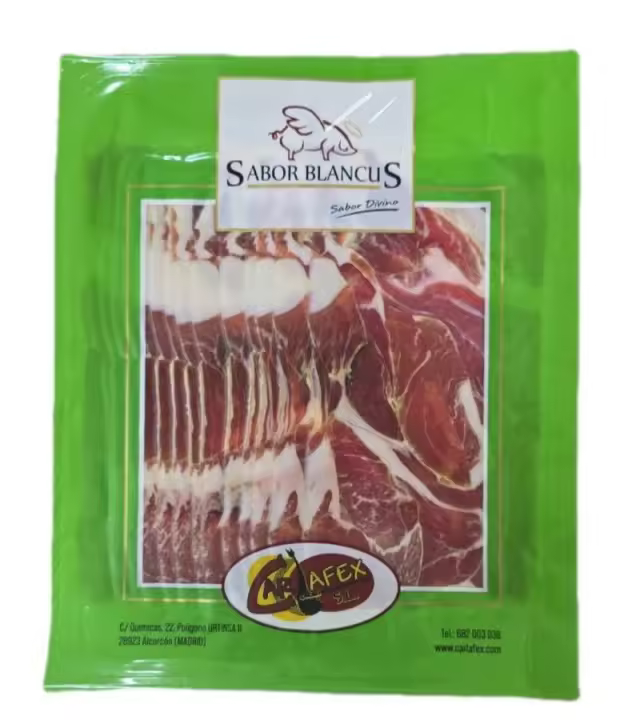 PETALOS DE JAMON CURADO 300G APROX (PEDIR MAS DE 2 SOBRE TE PONEMOS UNA CUÑA DE  QUESO DE REGALO ) - 1