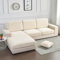 Cubierta De Sofá Impermeable En Tela De Jacquard Estirable Para Sala De Estar Cubierta De Asiento Para Hogar Y Hotel - details 7