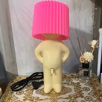 Lámpara Nocturna Creativa De Diseño Para Mesa De Hotel En Forma De Niño Malo Luz De Mesa Con Interruptor E14 Bajo Requiere Luz LED Incluida Decoración Para Dormitorio - details 3