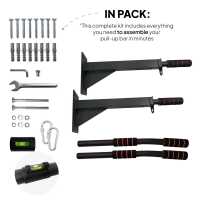Ociodual Barra Dominadas, Gimnasio en Casa, Barra Dominadas Pared, Anclaje con Tornillos, Ejercicio en Casa, Hogar Trx Calistenia, Gym en Casa, Barra de Dominadas de Pared, Pull Up Bar - details 7