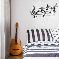 Decoración De Pared Con Notas Musicales HelloYoung Arte Metálico Tema Musical Decoración Interior Y Exterior Moderna - details 4