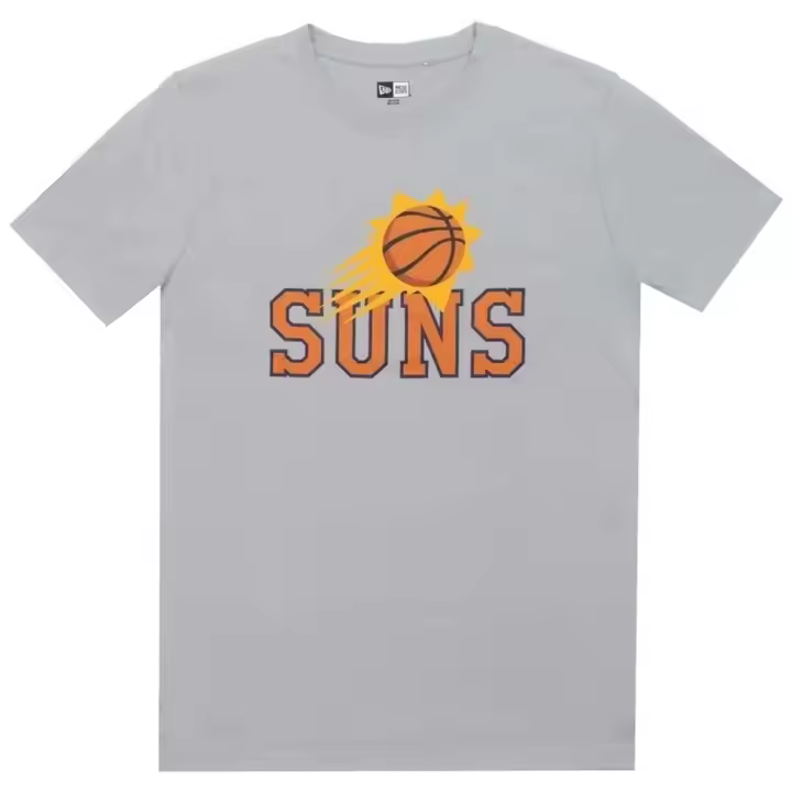 Camiseta de Manga Corta New Era Nba23 Phoenix Suns To Ss Tee para hombre en color gris - 1