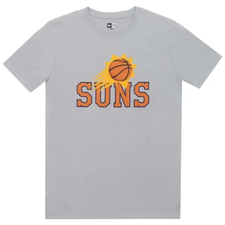 Camiseta de Manga Corta New Era Nba23 Phoenix Suns To Ss Tee para hombre en color gris - 1