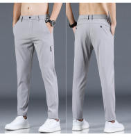 Pantalones Casuales Para Hombre Mingyu Verano Cintura Media Ajustados Elasticidad Negro Verde Gris Ligero Talla 28-38 - details 16