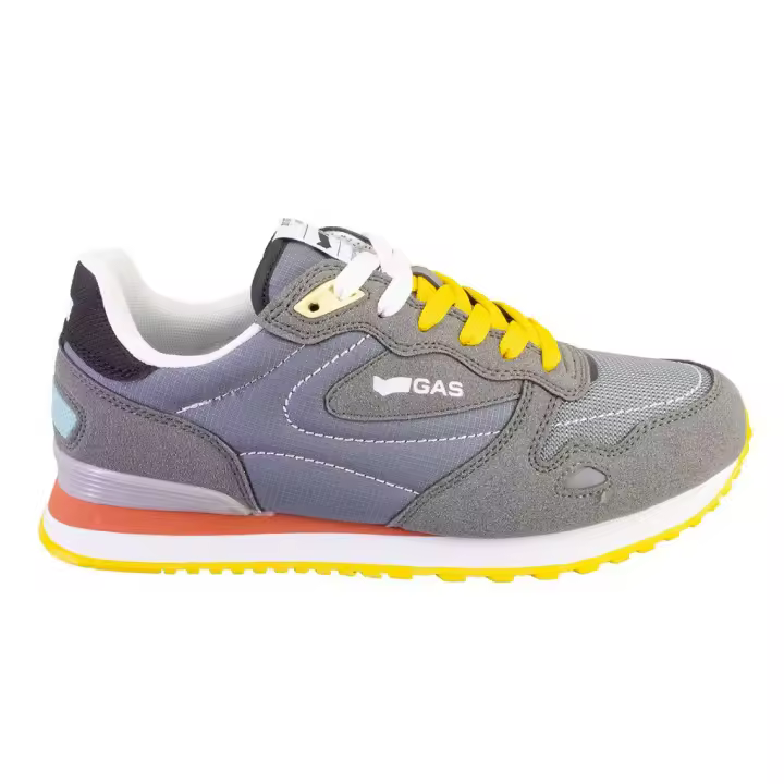 GAS 51381 Zapatillas casual de hombre gris 525 - 1