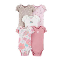 Ropa para niños, novedad de verano, mono triangular de manga corta para bebés, ropa para gatear, mono de bebé de cinco piezas - details 43