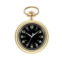 Reloj De Bolsillo Mecánico Clásico Retro Luminoso Para Hombres Y Mujeres Con Marcadores Arábigos Dobles Y Placa Planastra - details 9