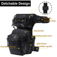 Bolsa De Pierna Para Hombres Mochila De Cintura Deportiva Multifuncional Para Senderismo Pesca Motocicleta Camping Viajes - details 20