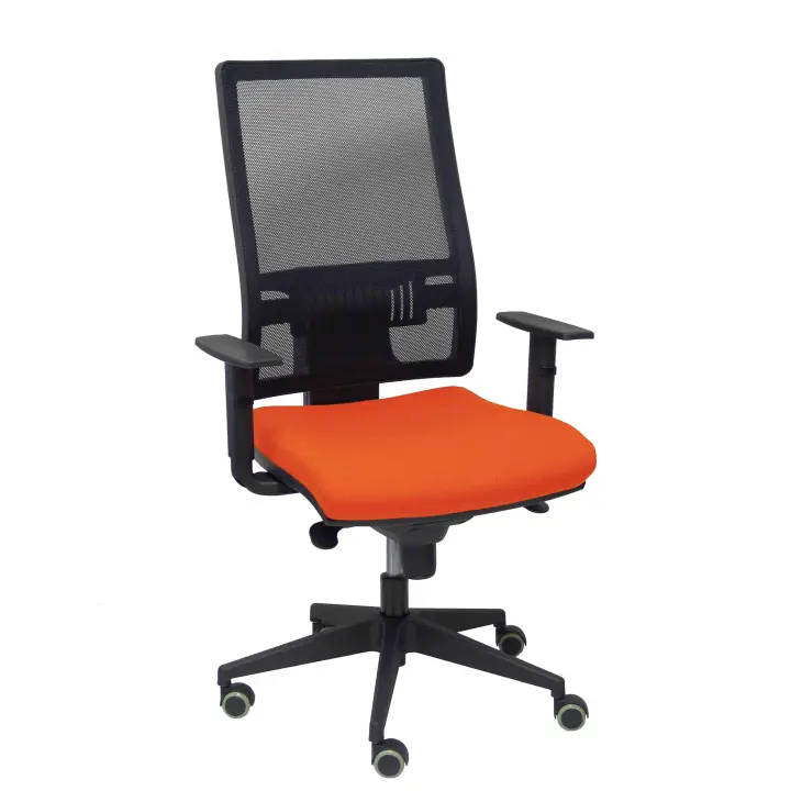 Silla de Oficina Ergonómica Piqueras Y Crespo con Brazos y Soporte Lumbar Regulables - 1