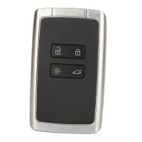 Carcasa De Llave Remota Para Renault Megane IV Espace 5 Scenic DUSTER CUPTUR KOLEOS Jingyuqin 4 Botones ABS Sin Personalización - details 3