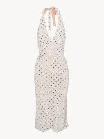 Nuevo Vestido De Verano 2024 Para Mujer Con Estampado Europeo Y Americano De Hombros Descubiertos Y Cuello Colgante Sin Mangas De Elegancia Temperamental - details 19