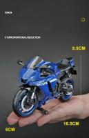 Modelo De Motocicleta Yamaha YZF-R1M 60 Aniversario Colección De Juguetes a Escala 1:12 Con Amortiguadores Regalo Para Niños - details 4