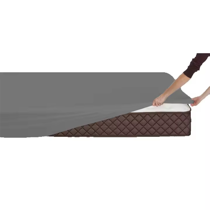 ARISE SHOP- Sabana Bajera Ajustable Microfibra Suave Cómoda y Transpirable 50% Algodón 50% Poliéster。90cm, 105cm, 135cm, 150cm, 180cm - 1