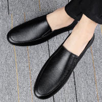 Zapatos Casuales Para Hombre Hechos a Mano Cuero Genuino Mocasines Comodidad Transpirables Para Exterior Talla Verdadera - details 8