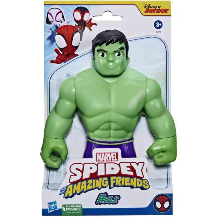 MARVEL SPIDEY AND HIS AMAZING FRIENDS SUPERHEROE HULK DE HASBRO - 1