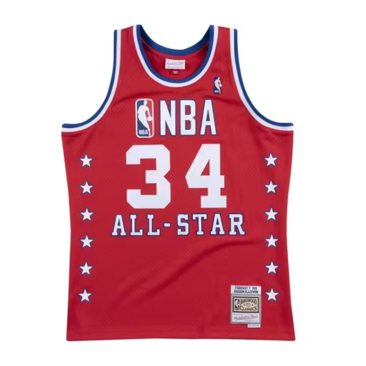 CAMISETA HAKEEM OLAJUWON ALL STAR 1988 SWINGMAN - 1
