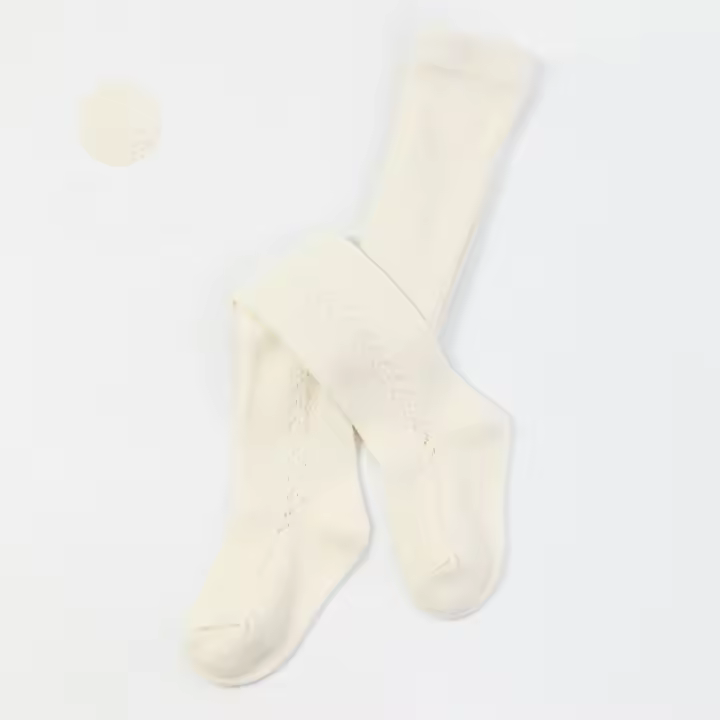 Pantimedias De Algodón Para Bebés Estilo Español Transpirables De Malla Hueca Primavera Verano Para Niños Y Niñas Recién Nacidos - 1