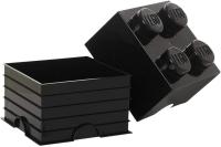 Room Copenhagen 40031733 Caja de Almacenaje Lego Brick 4 Color Negro - details 1