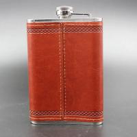 Flasque De Hips Con Taza 9Oz De Acero Inoxidable Para Licor Regalo Para Hombres Set De Alcohol Con Cuero PU Y Botiquín Portátil Para Exteriores Whiskey - details 8