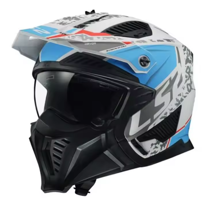 Ls2 Casco Convertible Of606 Drifter Devor - 1