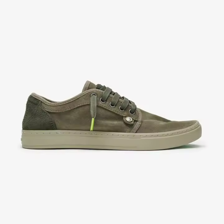 Zapatillas Satorisan Heisei Suede Peat Green - 1