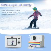 Cámara Digital Para Niños Con Impresora Térmica Portátil Fotografía HD 2.8 Pulgadas Juguete Educativo Para Niños Y Niñas Edad 3-12 Años - details 10