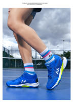Zapatos De Voleibol Profesionales Para Hombres Y Mujeres Zapatillas Deportivas Transpirables Antideslizantes Para Tenis Y Badminton Material Superior De Malla Y Microfibra Suela De Goma - details 5