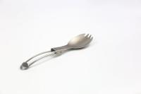 Cuchutlería De Titanio KEITH Ti5301 Spork Fork Cuchara Plegable Ligera Y Saludable Para Picnics Al Aire Libre Utensilios De Comedor Para Un Usuario - details 2