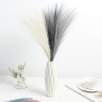 5/10Pcs Pampas Artificial Flor Para Decoración De Hogar Boda Y Jardín Arreglo Floral Falso Planta En Vaso Guirnalda Exterior - details 10