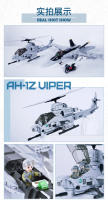 Bloques De Construcción Sluban F/A-18E Helicóptero Armado Militar Serie Super Avión Modelo De Armas Juguetes Para Niños Boys - details 13