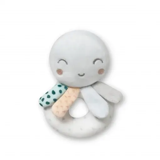 Sonajero peluche Pulpo Interbaby - 1