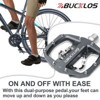 Pedales de Bicicleta de Montaña 2025 PD-M680 Función Doble Plano&Bloqueo Ajuste Shimano SPD 9/16' Material Aluminio/ Aleación Tipo de Pedal Autobloqueante Hecho de Aluminio - details 2