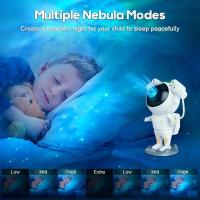 Proyector De Estrellas Y Galaxia Astronauta Con Timer Y Control Remoto Luz Nocturna Para Pared Y Techo LED ABS Energía DC 5V - details 10