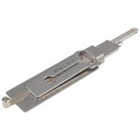 Kit De Desbloqueo De Cerraduras SS001 En Acero Inoxidable Con Gancho Y Palanca 2 En 1 Herramientas De Mantenimiento Y Reparación Para Motocicletas Y Puertas De Garaje - details 7