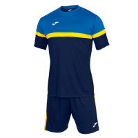 JOMA conjunto para niño camiseta pantalón SET DANUBIO MARINO ROYAL 102857.337 JR  LIGERO FRESCO FACIL LAVADO SECADO RAPIDO - details 0