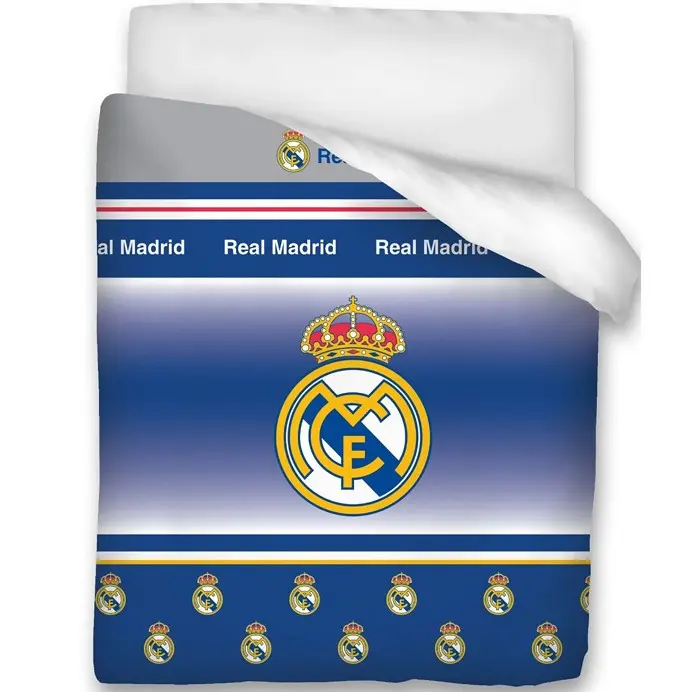 Edredón Nórdico Real Madrid Cama 90 y 105 Medida 180x260 cm Dhestia Home  00387 - 1