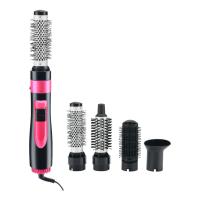 Cepillo Para Pelo Secador Y Rizador 4 En 1 Alta Potencia 1000w Cepillo Moldeador Hs-874 Negro + Rosa Envió 24Horas - details 0