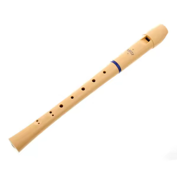 Flauta Dulce Soprano Digitación Barroca Moeck 1021 Flauto1 Sintética - 1
