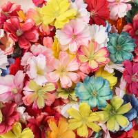 30Pcs Rosas Artificiales Para Decoración De Hogar Y Boda Accesorios Para Artesanía Y Wreaths Cabezas De Flores De Seda Tamaño 4.5cm - details 4