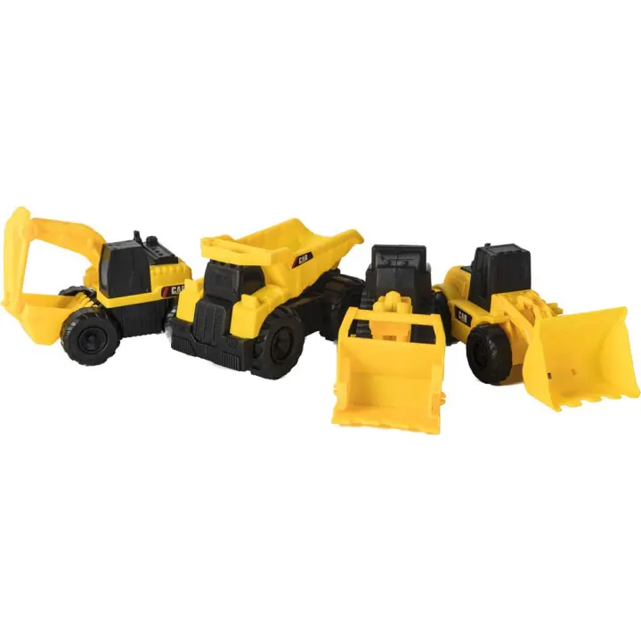 Set 4 Vehículos de Construcción Garajes gasolineras parkings autopistas etc. MODELMOVIL - 1