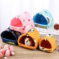 Cama De Hamster Cómoda Para Pequeños Animales Algodón Suave Nido Caliente Para Conejo Surtidor Rata De Sapo Mini Jaula Incluida Medidas S/M/L/XL - details 6