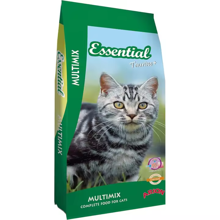 Essential Multimix Pienso Gatos  Envase de 3 Kg. Alimento Completo y equilibrado para la Salud y Belleza de su Gato - Arion - 1