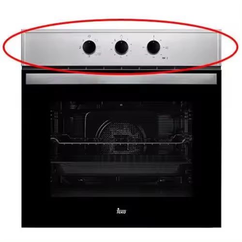Carcasa Frontal Horno TEKA HBB 535 NUEVA (Sin Mandos) CON ALGUN PEQUEÑO ARAÑAZO O ABOLLADURA - 1