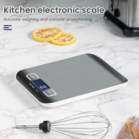 Báscula Electrónica De Cocina Precisa Miniatura Para Pastelería Y Hornear Alimentos Material Acero Inoxidable Peso Máximo De 10kg 5kg - details 1