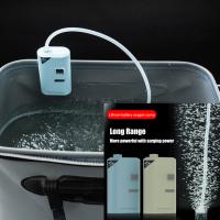 Bomba De Oxígeno Para Acuario USB Recargable Ultra Silenciosa Aerator Portátil Para Tanque De Peces Y Pesca Al Aire Libre - details 12